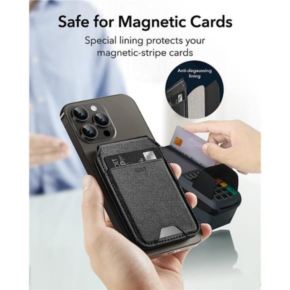 Wallet (HaloLock),iPhone Wallet with Adjustable Stand,Magnetic Wallet for iPhone - Picture 6 of 6